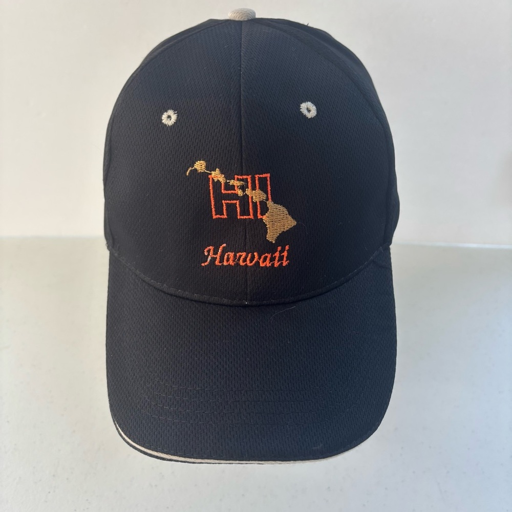 Diamond Head Wear Black Cap with Embroidered Logo